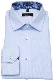 Redmond Hemd - Modern Fit - Kentkragen - Struktur - hellblau - ohne OVP