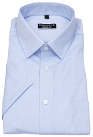 Redmond Kurzarmhemd - Comfort Fit - Kentkragen - hellblau - ohne OVP