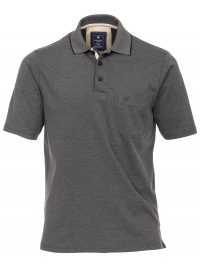 Redmond Poloshirt - Regular Fit - Wash and Wear - grau