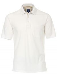 Redmond Poloshirt - Regular Fit - Wash and Wear - weiß