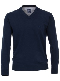 Redmond Pullover - V-Ausschnitt - dunkelblau