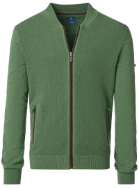 Redmond Strickjacke / Cardigan - Struktur - grün