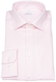 Seidensticker Hemd - Regular Fit - Kentkragen - Feintwill - rosa