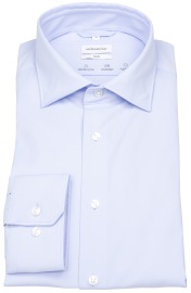 Seidensticker Hemd - Slim Fit - Performance Shirt - Kentkragen - hellblau