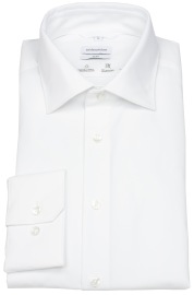 Seidensticker Hemd - Slim Fit - Performance Shirt - Kentkragen - weiß