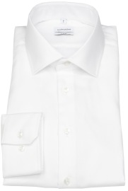Seidensticker Hemd - X-Slim Fit - Kentkragen - Struktur - weiß
