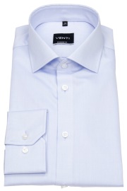 Venti Hemd - Modern Fit - Twill - hellblau - extra langer Arm 69cm - ohne OVP