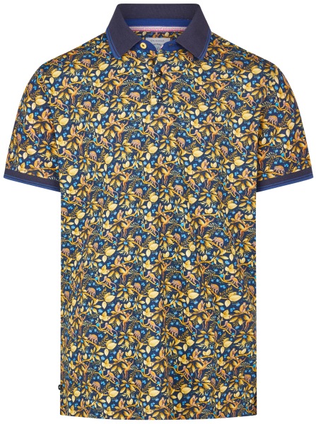 A Fish Named Fred Poloshirt - Modern Fit - Monkey - dunkelblau - ohne OVP - 31.302 604 