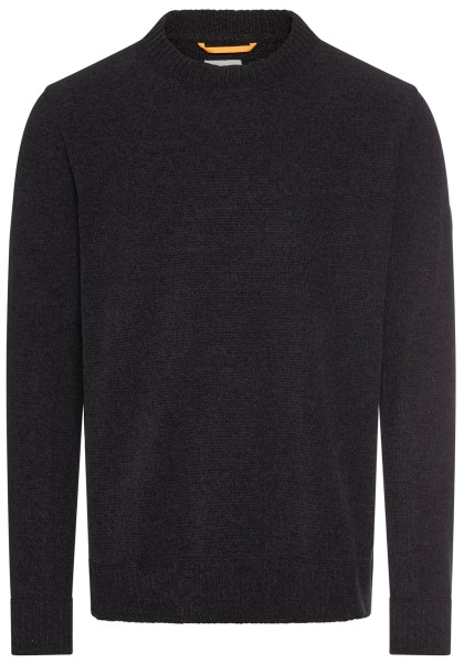 Camel Active Pullover - Regular Fit - Rundhals-Ausschnitt - schwarz - 409500 6K60 88 