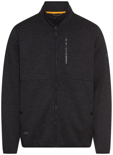 Camel Active Strickjacke - Regular Fit - Stehkragen - Reissverschluss - dunkelblau - 409510 6K53 48 