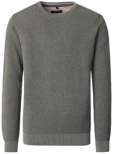 Casa Moda Pullover - Rundhals Ausschnitt - Struktur - türkis - 454478900 381 