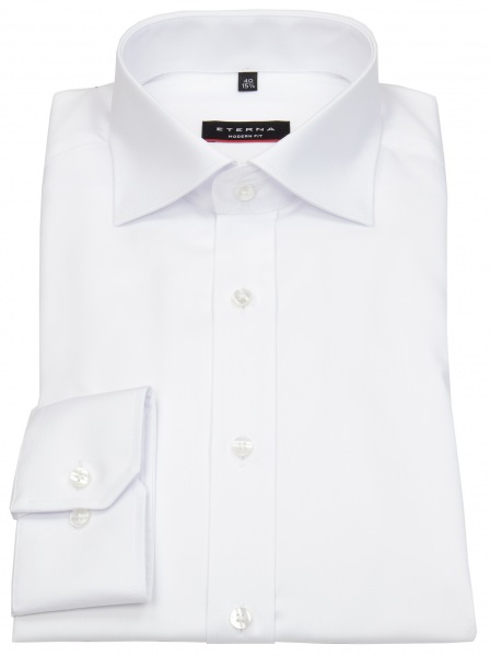 Eterna Hemd - Modern Fit - Cover Shirt - extra blickdicht - weiß - ohne OVP - 8817 X177 00 