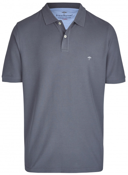 Fynch-Hatton Poloshirt - Casual Fit - Piqué - grau - 1000 1700 970 