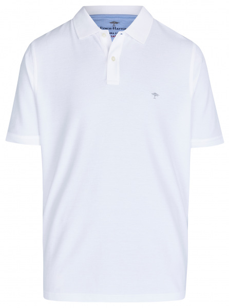 Fynch-Hatton Poloshirt - Casual Fit - Piqué - weiß - 1000 1700 802 