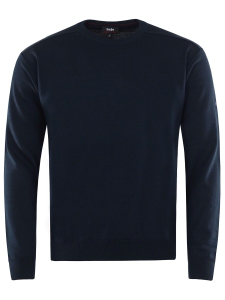 Hajo Pullover - Regular Fit - Rundhals - dunkelblau - 20033/5 609 