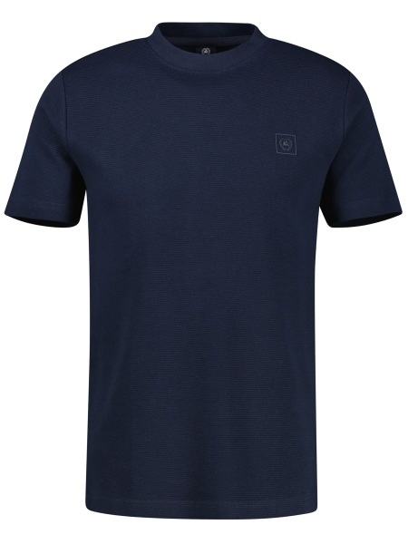 Lerros T-Shirt - Regular Fit - Rundhals - Struktur - dunkelblau - 2583030 485 