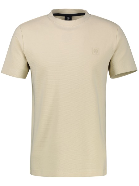 Lerros T-Shirt - Regular Fit - Rundhals - Struktur - gedecktes weiß - 2583030 108 