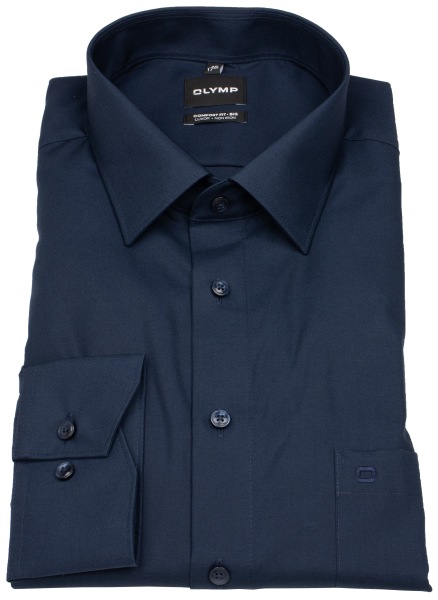 OLYMP Hemd - Comfort Fit BIG - New Kent - dunkelblau - ohne OVP - 1411 64 08 