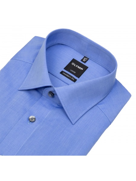 OLYMP Hemd - Luxor Modern Fit - Chambray - blau - 0304 64 15 