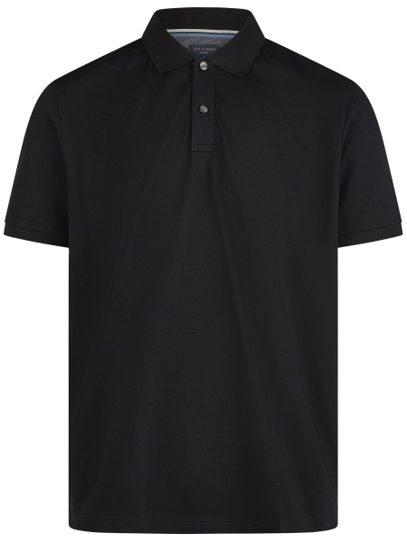OLYMP Poloshirt - Regular Fit - Piqué - schwarz - ohne OVP - 5409 52 68 