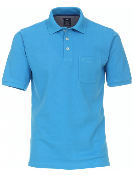 Redmond Poloshirt - Casual Fit - Pique - blau - 900 13 