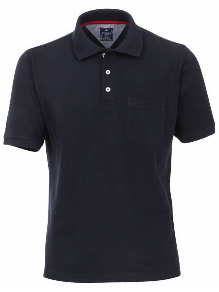 Redmond Poloshirt - Casual Fit - Pique - dunkelblau - 900 19 