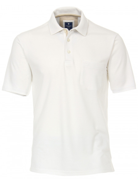 Redmond Poloshirt - Regular Fit - Wash and Wear - weiß - 912 0 