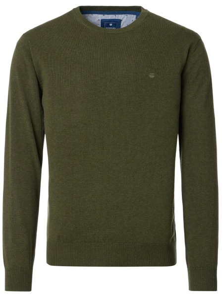 Redmond Pullover - Rundhals-Ausschnitt - grün - ohne OVP