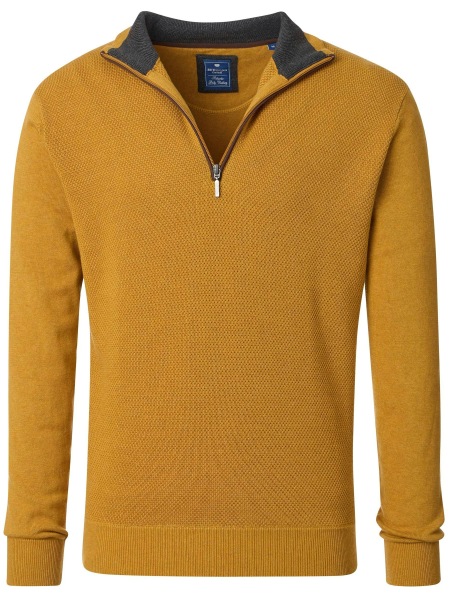 Redmond Pullover - Troyer - messing gelb - 623 406 