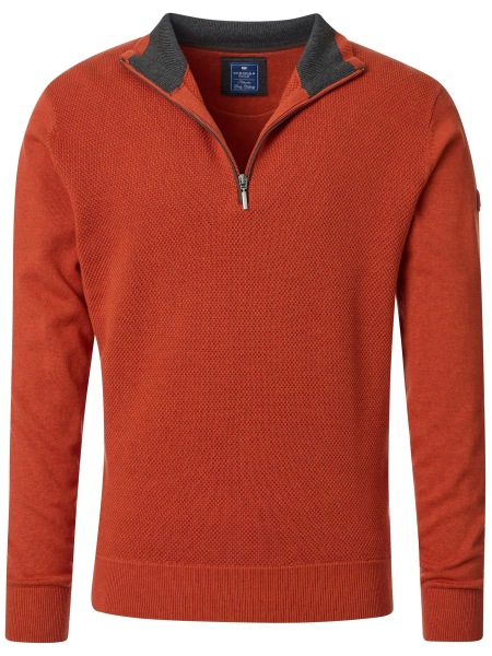 Redmond Pullover - Troyer - terra rot - 623 215 