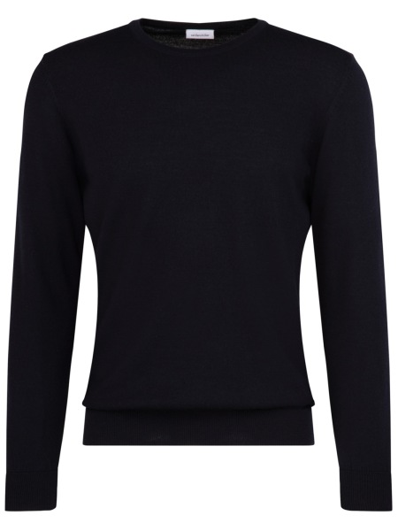 Seidensticker Pullover - Merinowolle - Rundhals-Ausschnitt - dunkelblau - 251600 19 