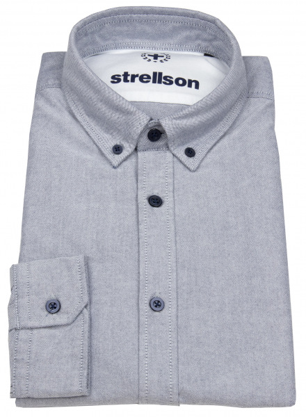 Strellson Hemd - Casual Fit - Button Down Kragen - blau - 10008920 401 