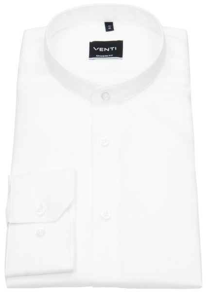 Venti Hemd - Modern Fit - Stehkragen - weiß - ohne OVP - 144262600 000 