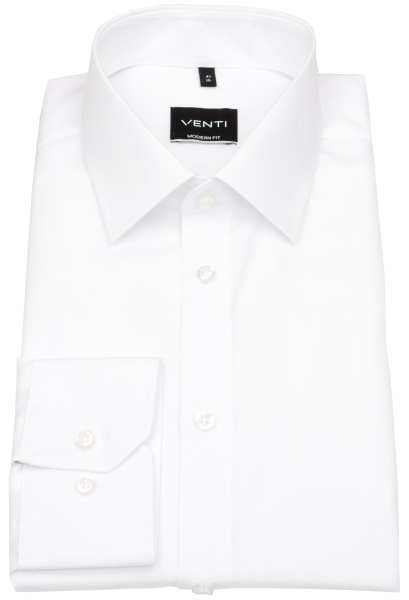 Venti Hemd - Modern Fit - weiß - extra langer Arm 72cm - ohne OVP