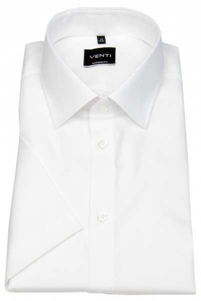 Venti Kurzarmhemd - Modern Fit - weiß - ohne OVP - 001620 0 
