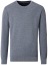 Thumbnail 1- Casa Moda Pullover - Rundhals Ausschnitt - Struktur - blau