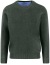 Thumbnail 1- Fynch-Hatton Pullover - Casual Fit - Rundhals-Ausschnitt - dunkelgrün