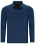 Thumbnail 1- Hajo Poloshirt - Regular Fit - Langarm - Softknit - blau