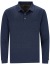 Thumbnail 1- Hajo Poloshirt - Regular Fit - Langarm - Softknit - dunkelblau