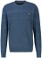Thumbnail 1- Lerros Pullover - Regular Fit - Rundhals - Ton-in-Ton Streifen - blau