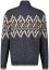 Thumbnail 2- Lerros Strickpullover - Regular Fit - Troyer - Norweger-Muster - blau