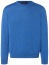 Thumbnail 1- MAERZ Muenchen Pullover - Comfort Fit - Rundhals - Merinowolle - blau
