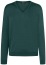 Thumbnail 1- MAERZ Muenchen Pullover - Comfort Fit - V-Ausschnitt - Merinowolle - grün