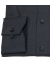 Thumbnail 4- Marvelis Hemd - Modern Fit - Struktur - Chambray - schwarz - extra langer 69cm Arm