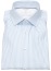 Thumbnail 1- OLYMP Hemd - Modern Fit - 24/7 Dynamic Flex Shirt - Streifen - hellblau / weiß