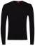 Thumbnail 1- OLYMP Pullover - Level Five - V-Ausschnitt - Merinowolle - schwarz