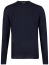 Thumbnail 1- OLYMP Pullover - Regular Fit - Merinowolle - Rundhals - dunkelblau