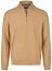 Thumbnail 1- OLYMP Pullover - Troyer mit Reissverschluss - Struktur- hellbraun