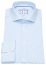 Thumbnail 1- Pure Hemd - Slim Fit - Functional Shirt - Haikragen - Streifen - hellblau / weiß