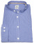 Thumbnail 1- Pure Trachtenhemd - Slim Fit - Stehkragen - Streifen - blau / weiß - ohne OVP